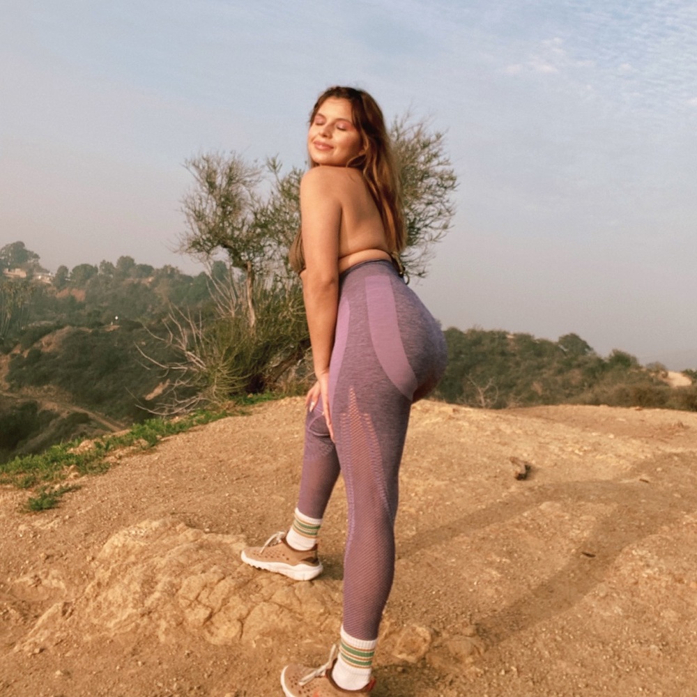 Pink leggings